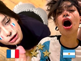 Nhà vô địch thế giới Argentina, acid-head hâm mộ người Pháp sau trận chung kết - Meg độc ác