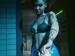 Cảnh sexual connection Judy Cyberpunk 2077 Không có spoilers 1080p 60fps