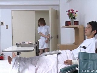 Desirous hospital porn betwixt a hot Japanese take responsibility for and a at all events