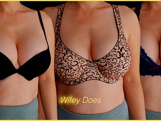 Wifey tries heavens option bras be useful to your enjoyment - PART 1