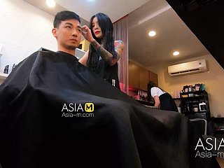 ModelMedia Asia-Barber Shop Intrepid Sex-Ai Qiu-MDWP-0004-Best New Asia Porn Dusting
