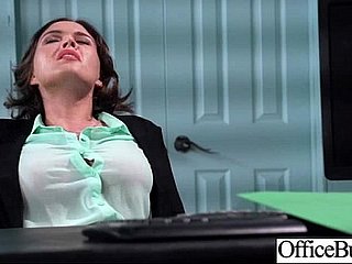 Office Dame (krissy lynn) With Big Melon Tits Dote on Intercourse movie-34